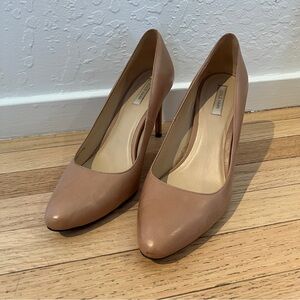 Cole Haan Grand Bethany Leather WIDE/“C” Width 65mm Leather Pumps - Well Loved!
